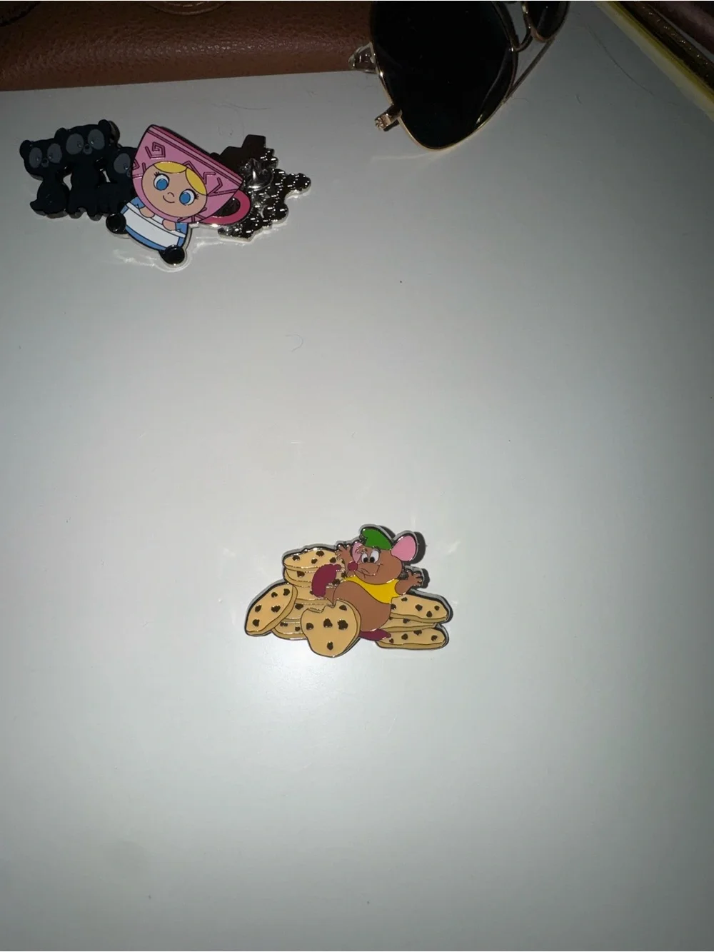 Disney Cinderella Gus Gus Mouse Cookie Enamel Pin Loungefly